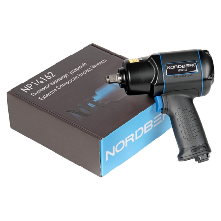 NORDBERG NP14162 Пневмогайковерт ударный 1/2", 1620 Нм