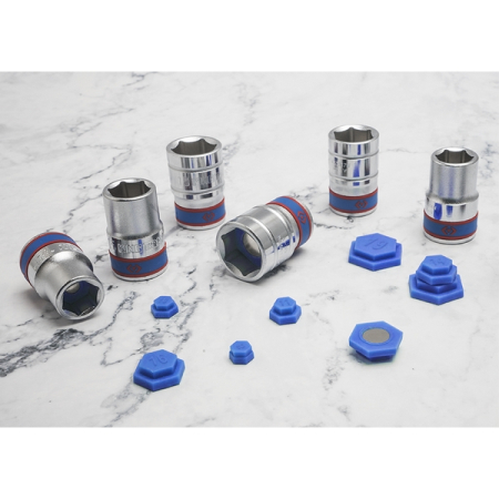 KING TONY 91000M Набор магнитных вставок в торцевые головки 8-19 мм, 11 предметов