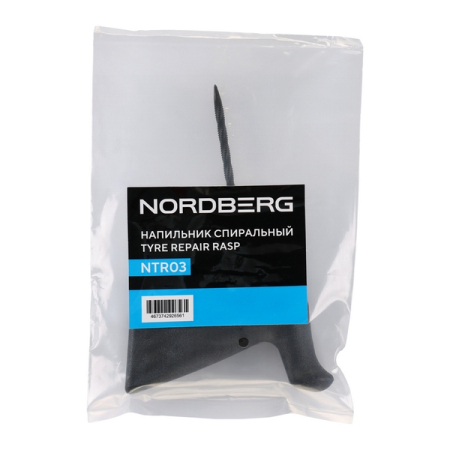 NORDBERG NTR03 Напильник спиральный, 93 мм, пластиковая пистолетная рукоятка