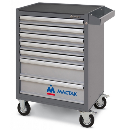 Тележка инструментальная серии «ОПТИМА», 7 полок, серая МАСТАК 521-07581MG Тележка инструментальная серии «ОПТИМА», 7 полок, серая МАСТАК 521-07581MG