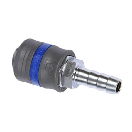 Nordberg NPF12P Переходник быстросъемный "мама" – елочка 12 мм, с пластиковой муфтой