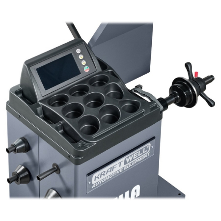 Балансировочный станок автоматический BELLA, сенсорный экран 7", KRAFTWELL KRW245E (220V)