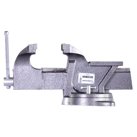 Тиски слесарные вращающиеся 200 мм KraftWell KRW0200