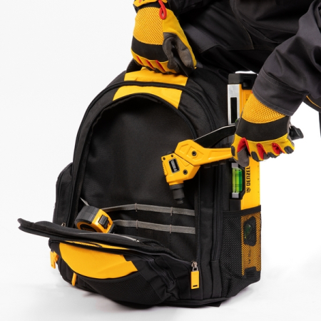 Рюкзак для инструмента, 365x190x430 мм, 3 отделения, 26 карманов, DENZEL 90296