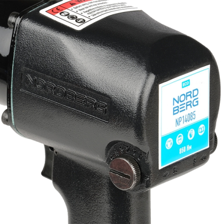NORDBERG NP14085 Пневмогайковерт ударный 1/2", 850 Нм
