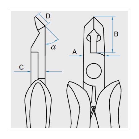 KING TONY 6247-05 Бокорезы, длина 125 мм