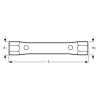 BAHCO 1936M-8-10 Ключ торцевой трубчатый 8x10 мм