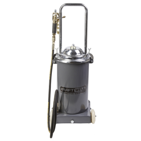 Нагнетатель солидола с ножным приводом, 15 л, KraftWell KRW1798.FN
