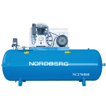 Nordberg NC270/830 Компрессор поршневой с ременным приводом трехфазный