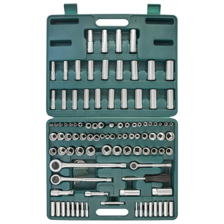Набор инструмента универсальный 1/4", 3/8" и 1/2"DR, 107 предметов Jonnesway S05H48107S Набор инструмента универсальный 1/4", 3/8" и 1/2"DR, 107 предметов Jonnesway S05H48107S