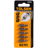 Набор вставок (бит) 1/4", Square S2, 25 мм, 5 предметов TOLSEN TT20280