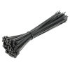 Нейлоновые стяжки 4,8x300 мм, 100 шт, черные, HOEGERT HT2C712