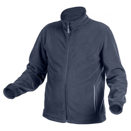 Толстовка флисовая, темно-синяя HOEGERT Hase, размер L, HT5K377-L