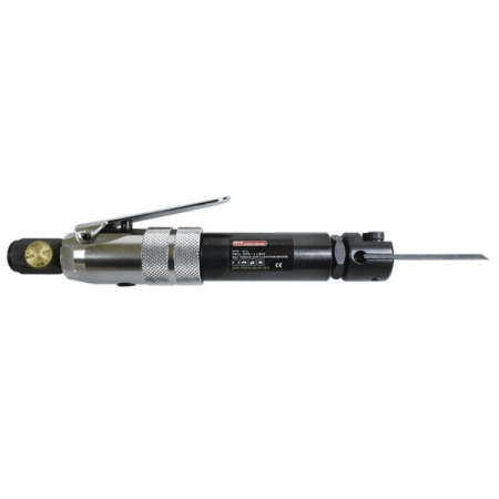 Нож скребковый пневматический, 4200 кол/мин, с набором насадок, 6 предметов, MIGHTY SEVEN QK-112N