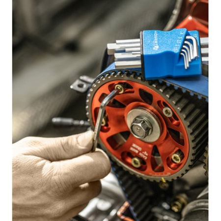 Набор Г-образных шестигранных коротких ключей, 1,5-10 мм, 9 шт, HOEGERT HT1W820