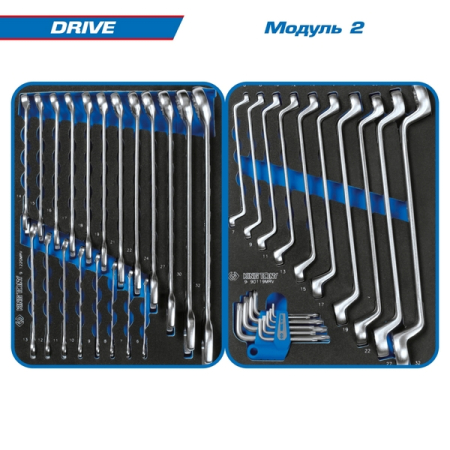 KING TONY 934-251MRV Набор инструментов “DRIVE”, 251 предмет, в красной тележке KING TONY 934-251MRV Набор инструментов “DRIVE”, 251 предмет, в красной тележке