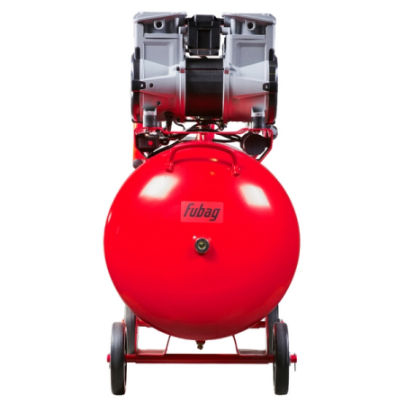 Компрессор воздушный безмасляный малошумный FUBAG OLS 500/100 CM2х2