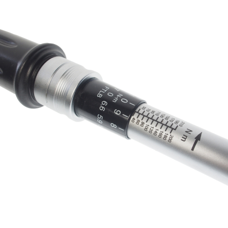 Ключ динамометрический 1/2" 40-210Нм 531мм двухстороннего действия JTC