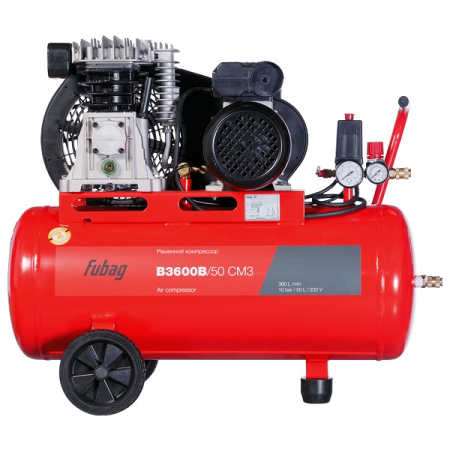 Компрессор воздушный ременный однофазный FUBAG B3600B/50 CM3