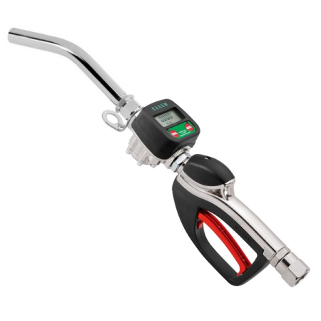 Пистолет для раздачи масла с жестким наконечником, цифровой счетчик, RAASM 37799