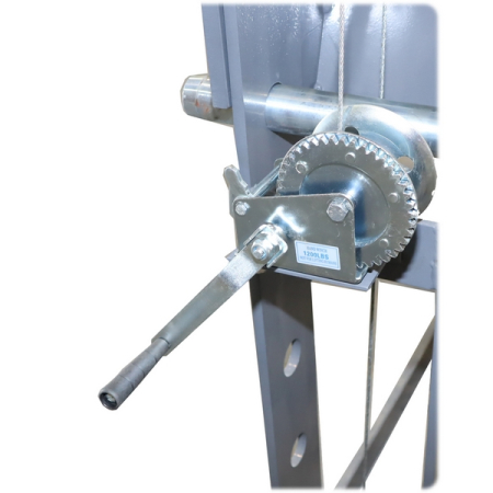 Пресс гидравлический с электрическим приводом, напольный, 100 т, KRAFTWELL KRWPR100B