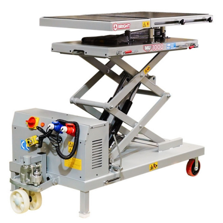 Стол подъемный электрогидравлический, 1000 кг, BRIGHT MU 1000