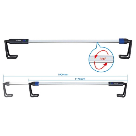 KING TONY 9TA34A Фонарь светодиодный, под капот автомобиля, 50 элементов, Li-Ion, 3,6 В