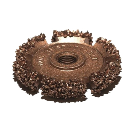 Абразив-круг с резьбой, 50x10 мм, зернистость 36, Clipper BJ410