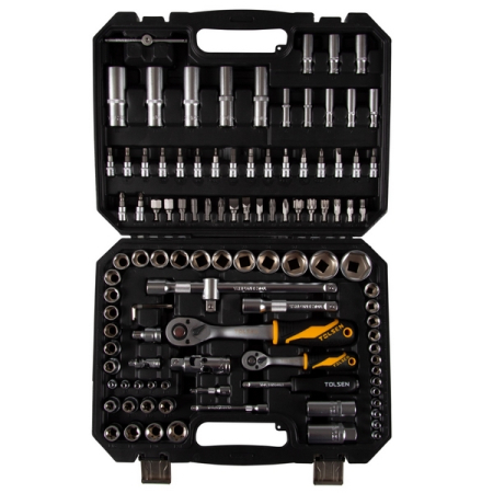 Набор инструментов универсальный, 108 предметов, TOLSEN TT15144