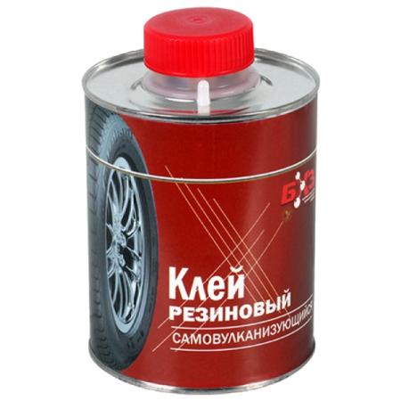 Клей резиновый для горячей вулканизации, с кистью, 800 мл, БХЗ КРС-800гв Клей резиновый для горячей вулканизации, с кистью, 800 мл, БХЗ КРС-800гв