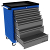 Тележка инструментальная, 6 ящиков, синяя, Верстакофф PROFFI 950.6