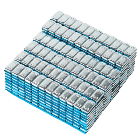 NORDBERG W5FR3 Грузики самоклеящиеся (12x5г, L=14см) Fe закругленные, 50 лент