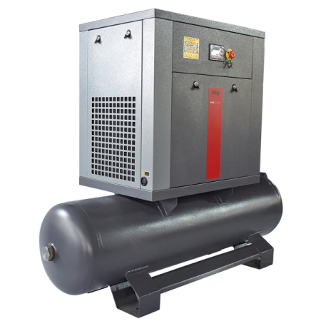 Винтовой компрессор 1090 л/мин, ресивер 270 л, FUBAG FSKR 7.5-8/270