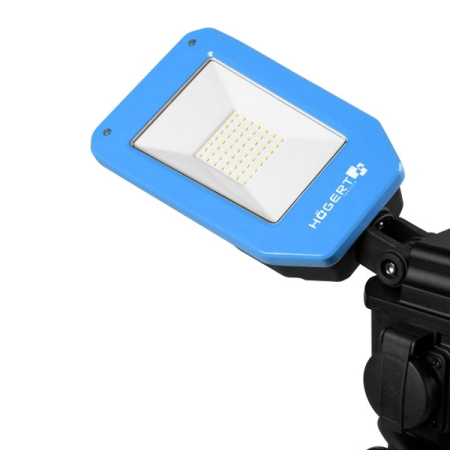 Прожектор светодиодный со штативом 220 В, 10000 лм HOEGERT HT1E455