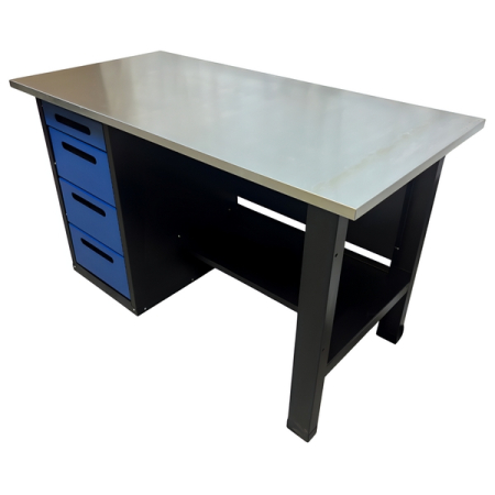 Верстак инструментальный однотумбовый Great Wolf GWT-V1400BL