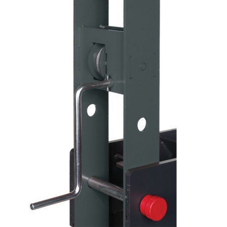 Пресс гидравлический с ручным приводом, напольный, 20 т, MEGA PRD20 Grey