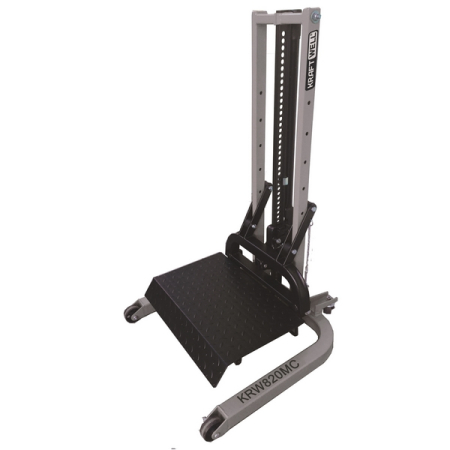 Подъемник мобильный механический, 820 кг, KraftWell KRW820MC