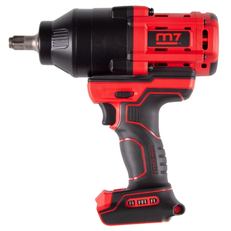 Гайковерт аккумуляторный ударный 1/2", 1700 Нм, 18 В, MIGHTY SEVEN DW-402