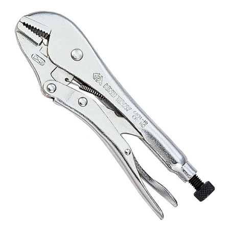 KING TONY 6031-10R Зажим с фиксатором 254 мм прямые губки