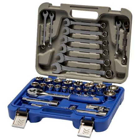 Набор головок 1/2" и ключей, 33 предмета, IRIMO 129-33W-4