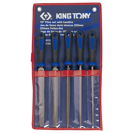 KING TONY 1015GQ Набор напильников, 5 предметов