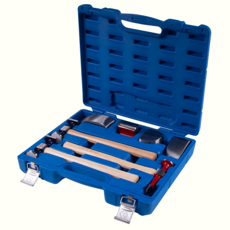 KING TONY 9CF-307 Набор рихтовочных молотков и поддержек, 7 предметов