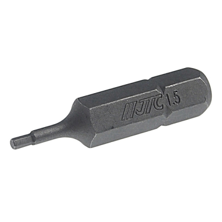 Бита HEX H1.5x30 мм, 1/4", JTC-11530015