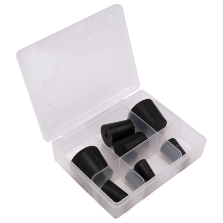 Комплект конусных пробок (заглушек) для дымогенератора, 14.5-34.5 мм, 8 шт, ОДА Сервис ODA-SG04