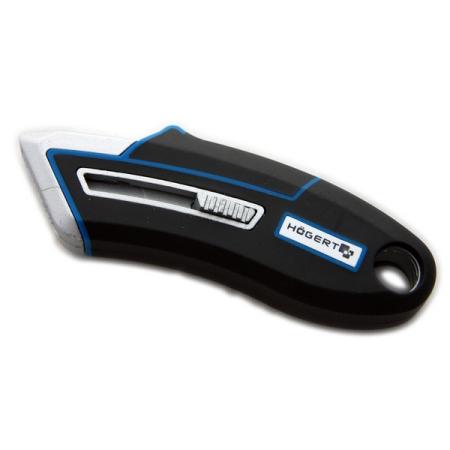 Нож с трапециевидным лезвием 19 мм HOEGERT HT4C624