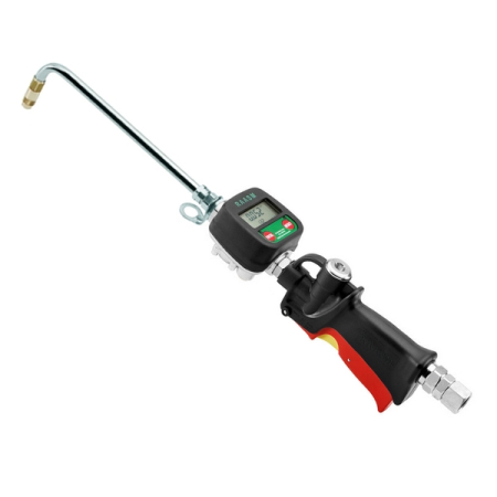Пистолет для раздачи масла с жестким наконечником, цифровой счетчик, RAASM 37729