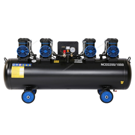 NORDBERG NCEO200/1000 Компрессор безмасляный 380В, ресивер 200л, 1000л/мин