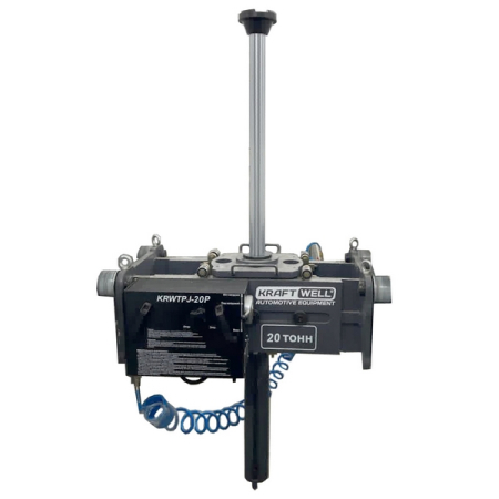 Домкрат канавный пневмогидравлический, 20 т, KraftWell KRWTPJ-20P
