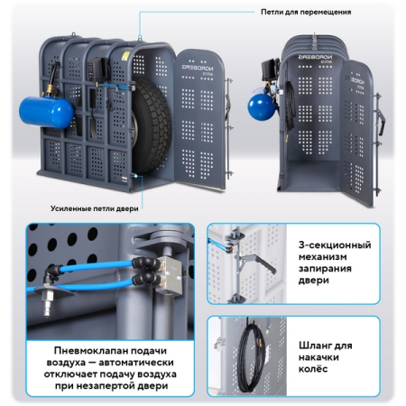 NORDBERG 46TC12 Клеть для накачки грузовых колес