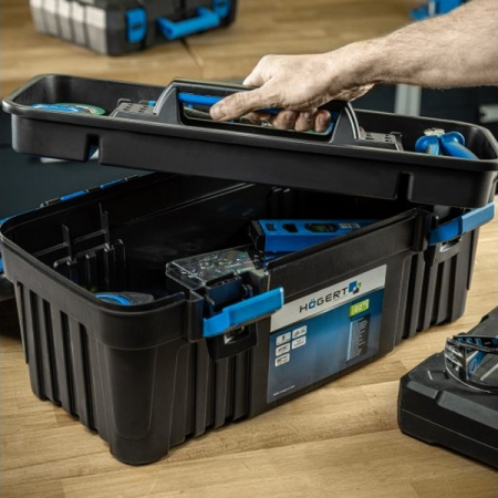 Ящик пластиковый инструментальный 25” HOEGERT HT7G066